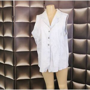 L A Blues jean shirt